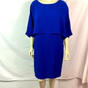 Adrianna Papell royal blue dresss, size 12, NWT